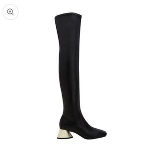 Katy Perry The Clarra Black Over The Knee Women’s Boots 8 Med